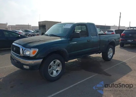 2001 Toyota Tacoma Base V6 из США, поврежденный, VIN 5TEWN72N11Z817931